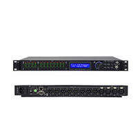 2*650W DANTE DSP Amplificateur de puissance numérique classe D Amplificateur de puissance professionnel à 2 canaux pour Ktv Home Theater Conference