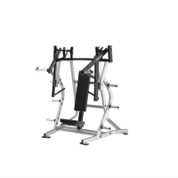 Machine de musculation isolaté en acier de haute qualité, réglable, pour usage commercial, idéale pour le renforcement des bras, de la poitrine et du dos.