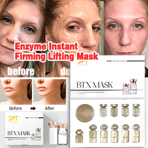 Masque enzymatique exfoliant pour le visage, masque contour, masque enzymatique pour le visage, vente chaude 2025, personnalisation rapide, atténue les ridules, cosmétique - Product Image 2