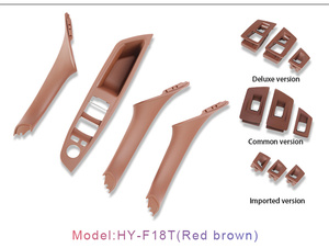 Kit di Coperture per Maniglie Interne delle Portiere all'Ingrosso, Ricambi per BMW Serie 5 F10 F11 F18 520 523 525 528 530 535 2010-2016 - Product Image 6