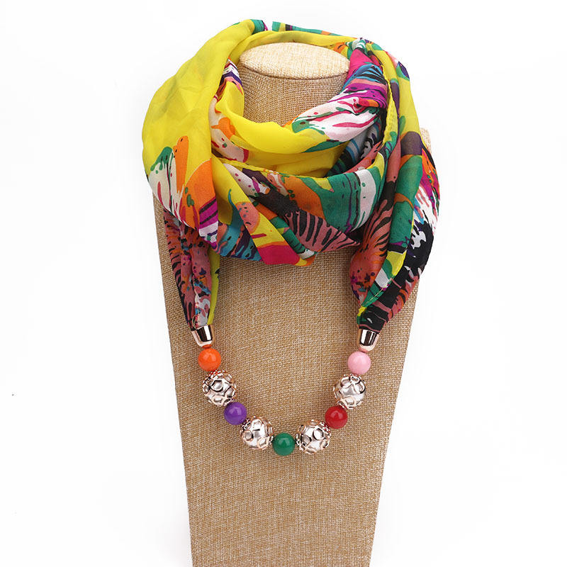 New Coming Slim Chiffon Neck Mini Scarf for Women Adult Scarf With