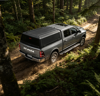 Auvent et couvre-caisse en alliage d'aluminium imperméable pour Navara NP300 avec hayon verrouillable