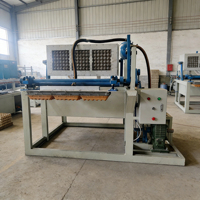 Machine fiable de haute précision pour la fabrication de barquettes à œufs, moulage d'alvéoles, production intensives et efficaces