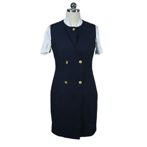 เครื่องแบบบริการลูกค้าในสถานีรถไฟใต้ดินพร้อมโลโก้ปักลายนโยบายการขนส่งเพื่อลดความขัดแย้งที่ได้รับแรงบันดาลใจจากสายการบิน - Product Image 2