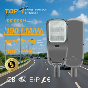 Éclairage routier LED à économie d'énergie, corps de lampe en aluminium moulé sous pression, haute luminosité, IP65, extérieur - Product Image 1