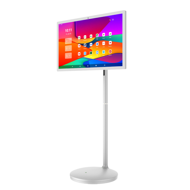 Interactive Removable 27 Inch Touch Screen TV Smart Monitor Displays With Android 13/14 Portable TV Remote Control Casting