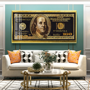 Modern Money Art Dollar Canvas Painting banconota <span class=keywords><strong>Poster</strong></span> Picture Inspirational Style Wall Art <span class=keywords><strong>per</strong></span> <span class=keywords><strong>ufficio</strong></span> e casa - Product Image 6