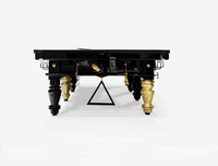 BOCA DO LOBO Table de billard Table de billard 7ft/8ft/9ft/10ft Table de billard en bois massif de qualité supérieure pour la maison Villa sous-sol jeu de cinéma