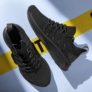 Chaussures de sport décontractées pour hommes personnalisées, ultra légères, en mesh, pour la marche et la course, pour l'automne et l'hiver, livraison rapide - Product Image 5
