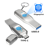 Flash Drive USB 3.0 OTG Dual-Purpose Logam Baru Kecepatan Tinggi untuk Komputer dan Ponsel 16GB Bersertifikasi CE FCC ROHS Garansi 1 Tahun