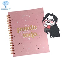 Cahier avec anneau en acier de poinçonnage PU, reliure parfaite, couverture rigide A5 A6 B5 a4, carnet d'exercices pour journal intime, offre spéciale