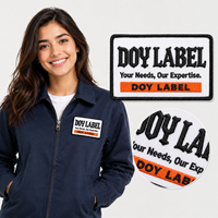Fournisseur de badges brodés thermocollants en tissu, patchs brodés en relief 3D personnalisés pour vêtements, chapeaux et sacs