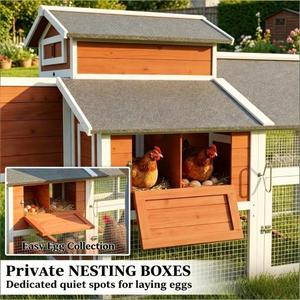 USA Entrepôt 2026 Promotion Été Poulailler Anti-Humidité Protection Solaire Robuste Contre les Rayons Intenses et le Froid Durable - Product Image 4