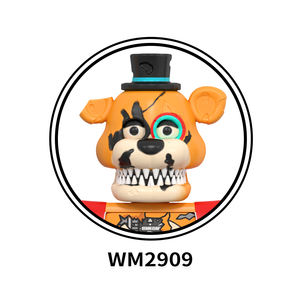 Nouveauté en gros WM6206 Jeu <span class=keywords><strong>FNAF</strong></span> Chica Cadeaux Mini ensembles de blocs de construction pour enfants Jouets pour enfants - Product Image 6