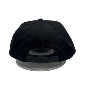 Custom logo High Quality 3d Embroidery Leather <b>Patch</b> logo 5 Panel Snapback Cap - Product Image 2