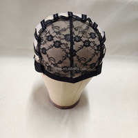 Bonnet de perruque dissolvable avec sangle réglable S M L, bonnets dôme, filets à cheveux en plastique, base pour la confection de perruques, bonnet à perruque en maille pour la couture de mèches de cheveux