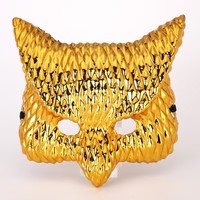 Pesta Topeng Karnaval Halloween Wisuda Venesia Topeng Panda Lucu Horor Modis Trendi PVC Cetak UV Seluruh Wajah 18+