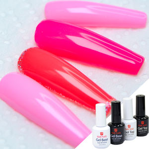 Esmalte de Uñas en Gel, Pintura para Arte de Uñas, <span class=keywords><strong>Manicura</strong></span>, Gel UV Permanente, Capa Base y de Acabado para Uñas Híbridas - Product Image 3