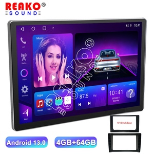 13,1 pulgadas 8 Core 4G tarjeta Sim QLED 2K pantalla DSP Carplay <span class=keywords><strong>Android</strong></span> Auto navegación GPS doble Din coche Radio con Base de 9/10 pulgadas - Product Image 1