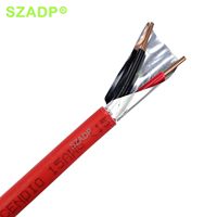 Cable de Alarma contra Incendios, Cable Resistente al Fuego de 2-4 Núcleos, Cobre Desnudo CCA PVC/LSZH 1.5mm 2.5mm, Cable Blindado/No Blindado, Cable Sólido Trenzado