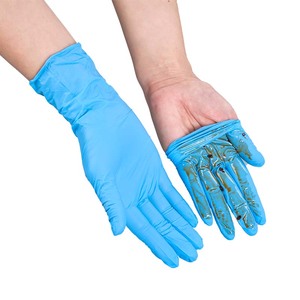 Gants en nitrile jetables, support OEM/ODM, 100 pièces par boîte, adaptés aux salons de beauté, au nettoyage et à l'usage domestique - Product Image 5