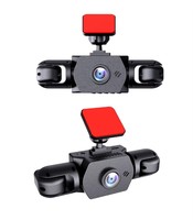Cámara para Coche de Alta Calidad Full HD 1080P con 4 Lentes, Dashcam WiFi, DVR 4 en 1, Cámara Delantera y Trasera para Vehículos, Compatible con OEM/ODM