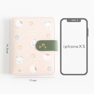 Personalizado A5 japonés coreano lindo <span class=keywords><strong>gato</strong></span> diario papelería diario libros para niñas 100 hojas interiores de hojas sueltas opciones de impresión completa - Product Image 6