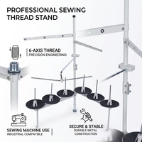 Support industriel en métal massif pour machine à coudre multi-aiguilles, durable, à 6 axes, directement de l'usine