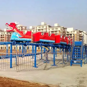 Scivolo drago giocattolo roller coaster giro del parco di divertimenti di grandi dimensioni 16 persona montagne russe