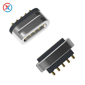 Небольшой Магнитный пружинный штыревой разъем 2,0 мм 4-битный кольцевой магнит и 10-контактный Магнитный пружинный игольчатый разъем - Product Image 5
