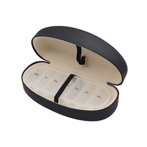 7 <b>Cases</b> <b>Glasses</b> 7 Day Wholesale Plastic Pill Box Bulk Logo Plastics Tablet Pill Box <b>Case</b> Organizer - Product Image 3