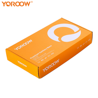 YOROOW Système de mitigeur de douche thermostatique contemporain en laiton chromé de haute qualité pour hôtels Boîte en carton poli en céramique moderne