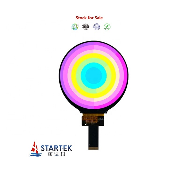 4 Inch High Brightness 720x720 Round TFT LCD Display ILI9881C MIPI Interface IPS Color Lcd Module 720x720 Color Lcd Display