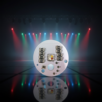 Module LED R2T XML2 RGBW 10W, angle de vision 120°, IP20, intérieur/extérieur, DC12V/24V, CRI80, garantie 3 ans, pour éclairage de scène