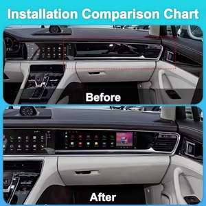 Navihua Android 15inch Co-pilot Car Multimedia New Upgrade for Porsche Panamera 2018-2023 Entertainment <b>System</b> Passenger Screen - Product Image 4