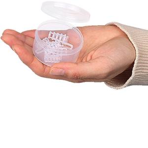 携帯用中空シリコーン防いびき装置柔らかく通気性睡眠鼻クリップ防いびきストッパー呼吸器 - Product Image 4