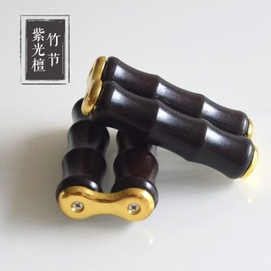 <b>Hand</b> <b>Massager</b> Purple Sandalwood Double Wheel Rechargeable USB Home Use - Product Image 2
