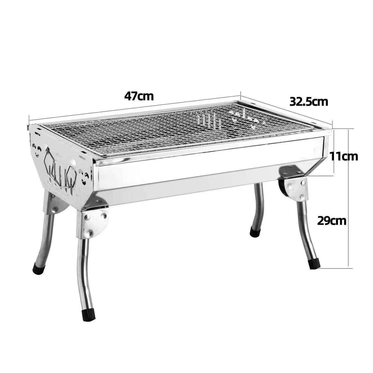 Small Stainless Steel BBQ Grill
