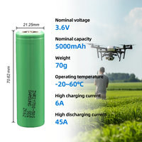 Baterai Silinder Lithium Ion CALH Baru 21700-50S/50G/50E/58E/45T/40T 5000mah untuk Baterai Drone