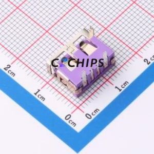 XUBF-1063D-0311 <b>USB</b> Connector Bent Lead Through Hole Connector Type-<b>A</b> <b>USB</b> <b>2.0</b> Female Right Angle Insert - Product Image 2