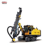 Jc660 Foreuse de carrière tout-en-un pour roche dure avec cabine, compresseur d'air intégré, changeur de tiges automatique et dépoussiéreur pour l'exploitation minière