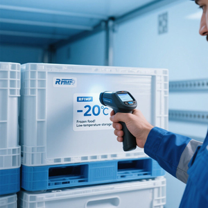 Thẻ nhiệt độ NFC để vận chuyển trong tủ lạnh với thiết kế chính xác cao và hệ thống theo dõi nhiệt độ thời gian thực - Product Image 5