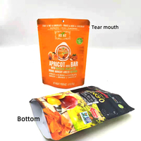 Fabricant OEM de noix inodore/dates/spiecs/super aliments boeuf porc fruits secs emballage co extrudé stand up feuille pochette PE