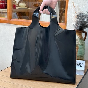 Nhựa bảo hộ lao động Túi xách may mặc với cú đấm lỗ tùy chỉnh mua sắm Túi Bìa - Product Image 3