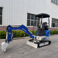 Livraison gratuite - Mini-excavatrice compacte multifonction CARTIWELL avec moteur et propulseur certifiée CE EPA à vendre