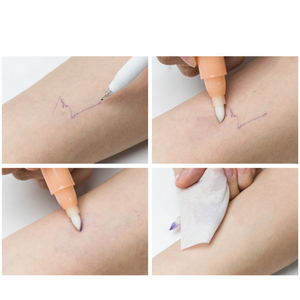 Bolígrafo Borrador de Marcadores de Piel para Mapeo de Cejas PMU, Eliminación de Color, Limpieza, Suministros para Tatuajes de Maquillaje Permanente - Product Image 3
