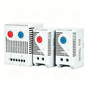 Controlador de Temperatura para Riel DIN, Termostato Industrial KTO011 KTS011, de 0 a 60 Grados Centígrados, Mecánico - Product Image 1