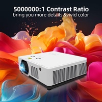 Projecteur laser 3D holographique HaoMingWU8 2K UHD pour la cartographie des bâtiments en extérieur, projecteurs 3LCD 1,6X pour les grands lieux, musées, 4K maximum