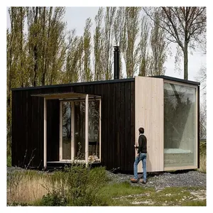 Low casas modulares prefabricadas expandable container house log cabin with price homestay hotel prefab houses