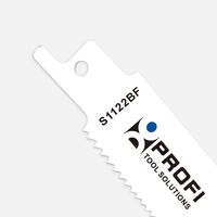 Hoja de sierra de sable profesional OEM, duradera, S1122BF, 14TPI, BIM, cobalto 8%, 225 mm, para corte de metal